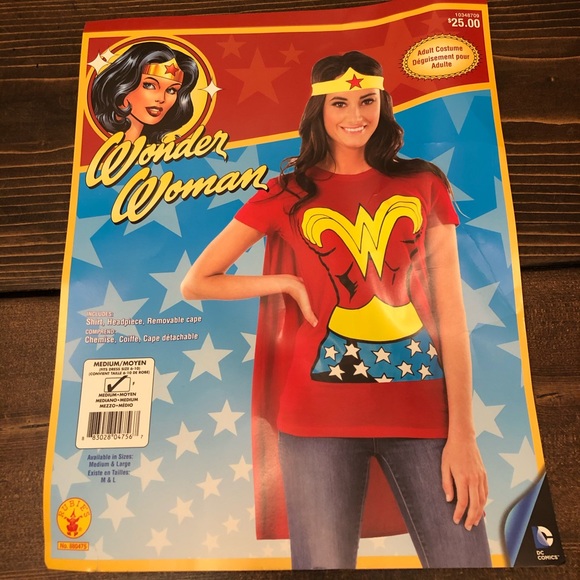 Superwoman Halloween costume. Size M